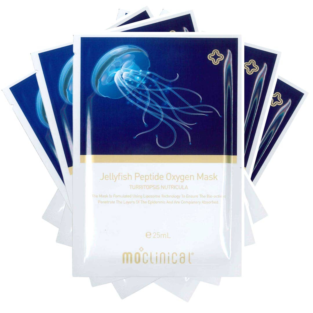 MO Clinical - Jellyfish Peptide Oxygen Mask (5 Pcs)